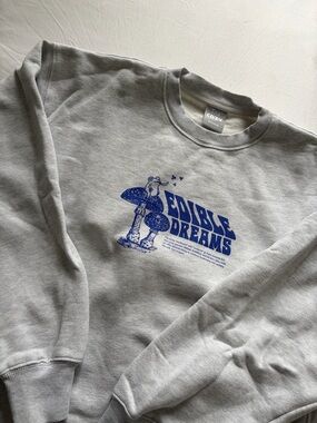 Aritzia TNA Cozy Boyfriend crewneck